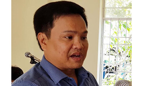 Trần Hoàng Anh. Ảnh: Việt Tường.