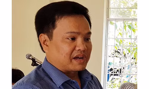 Trần Hoàng Anh. Ảnh: Việt Tường.