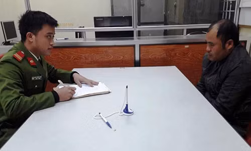 Nguyễn Hữu Dân. Ảnh: Công an cung cấp.