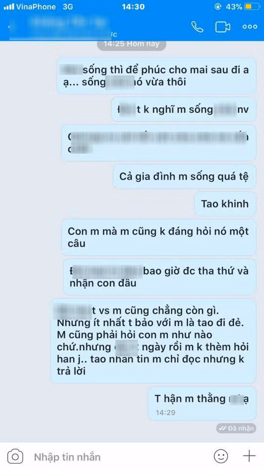 Vo den ngay sinh cay dang to chong di tron no voi bo