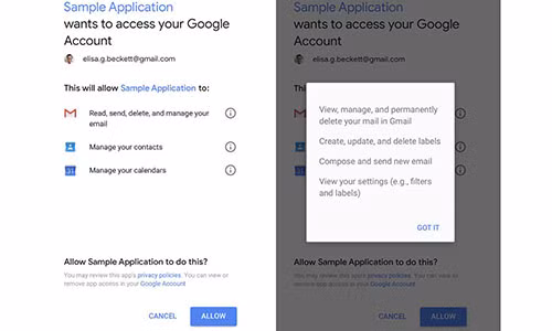 Nhiều người dùng thường lơ là khi nhận được yêu cầu được phép đọc email của ứng dụng bên thứ ba. Nhiều người dùng thường lơ là khi nhận được yêu cầu được phép đọc email của ứng dụng bên thứ ba.