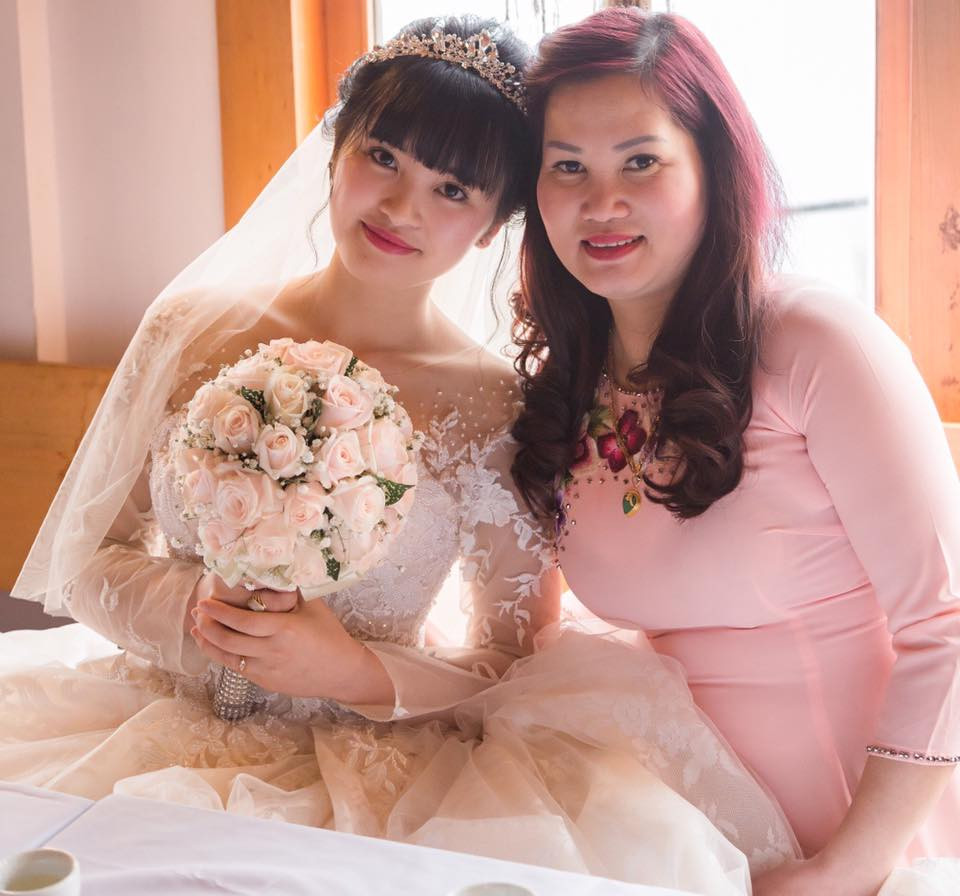 Hiện Thanh Tâm đã lập gia đình và đang sống cùng gia đình chồng ở Thái Bình.