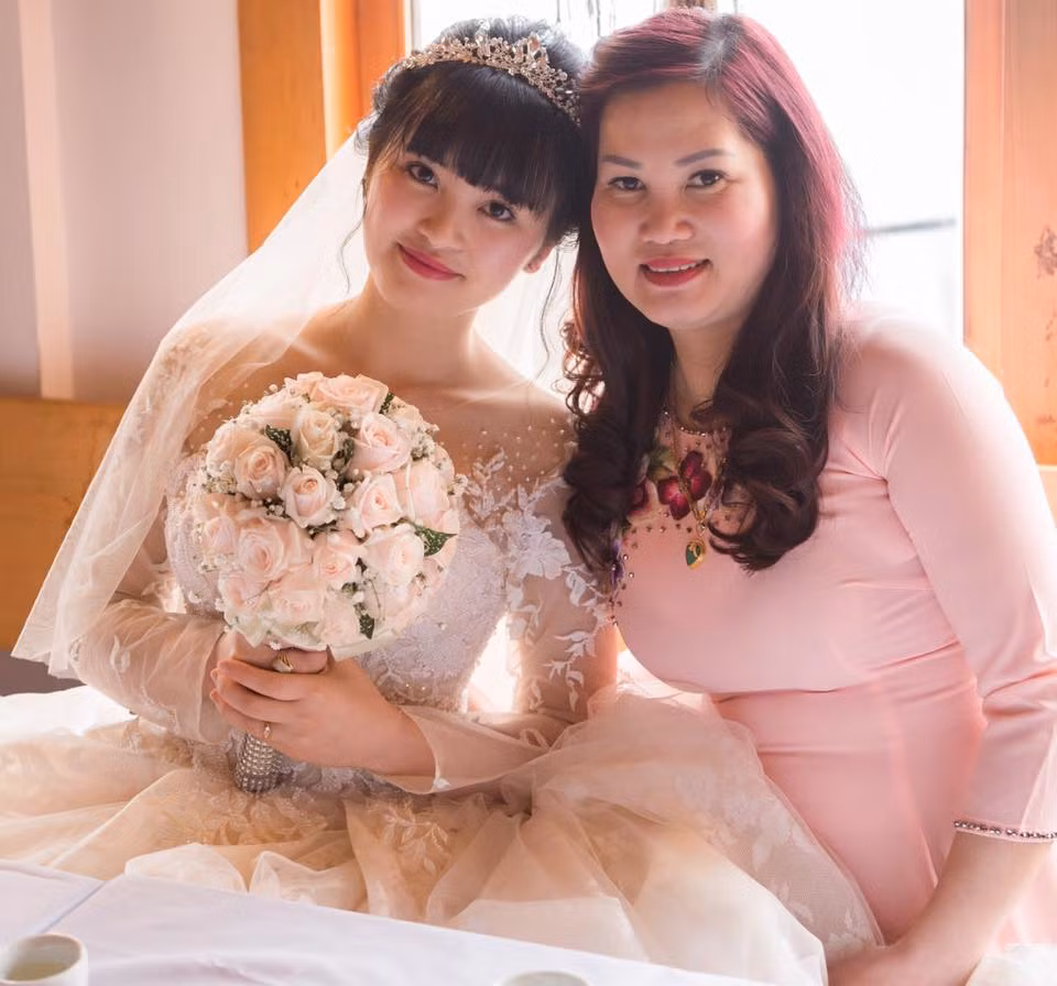 Hiện Thanh Tâm đã lập gia đình và đang sống cùng gia đình chồng ở Thái Bình.