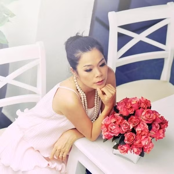 Ngam khu vuon mini xanh mat noi goc ban cong nho cua My Le