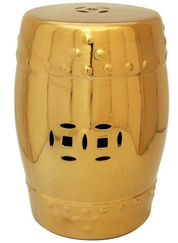 Chiếc ghế đẩu hoàn toàn bằng vàng ròng có xuất xứ Trung Quốc trị giá 1,3 tỷ USD. (Ảnh: mostluxuriouslist)