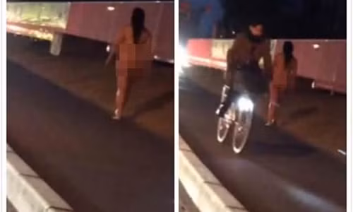 Ky la co gai tha toc, khoa than di bo vao ban dem