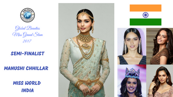 Sáng giá không kém cho ngôi vị "Hoa hậu của các hoa hậu 2017" là đương kim Hoa hậu Thế giới - Manushi Chhillar.