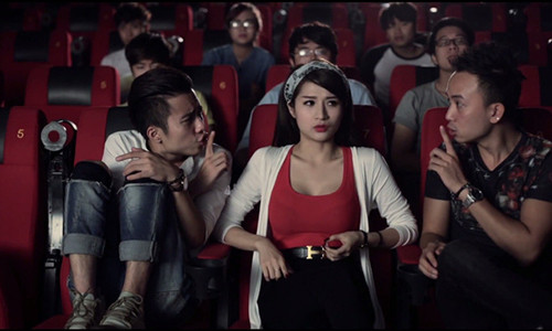 Đến rạp chiếu phim, nguyên tắc căn bản là hãy yên lặng để mọi người tập trung theo dõi bộ phim. Ảnh minh họa.