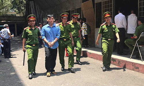 Bị cáo Huỳnh Thanh Phong.