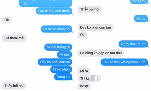 Anh chàng kiên quyết không nhận con vì "thầy bói nói".
