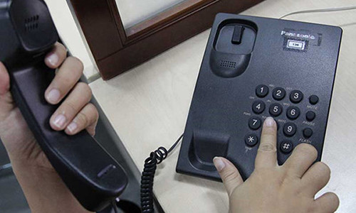 Đường dây nóng của Ngân hàng thường xuyên xảy ra tình trạng không thể liên lạc được.