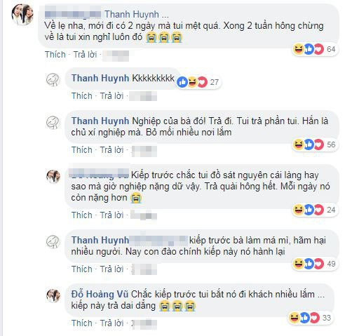 Phần bình luận hài hước của quản lý Hari Won và MC Trấn Thành.