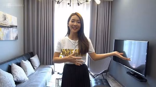 Nha dep cua my nhan Hau Due Mat Troi duoc khen nuc no