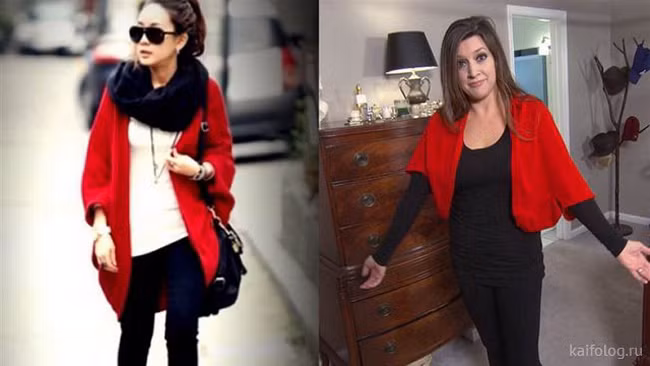 Thế cô trong hình kia là người tí hon à?