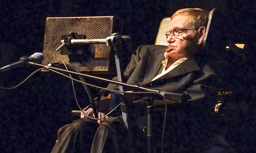 Nhà khoa học Stephen Hawking.