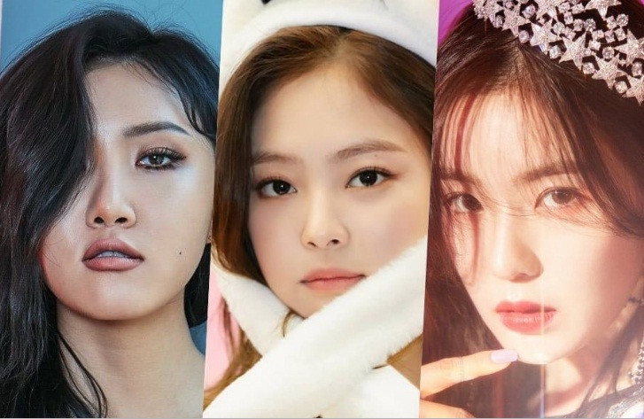 MAMAMOO Hwasa đứng đầu bảng xếp hạng thương hiệu thành viên nhóm nhạc nữ tháng 12/2018. Theo sau là hai sao Hàn Black Pink Jennie và Red Velvet Irene.