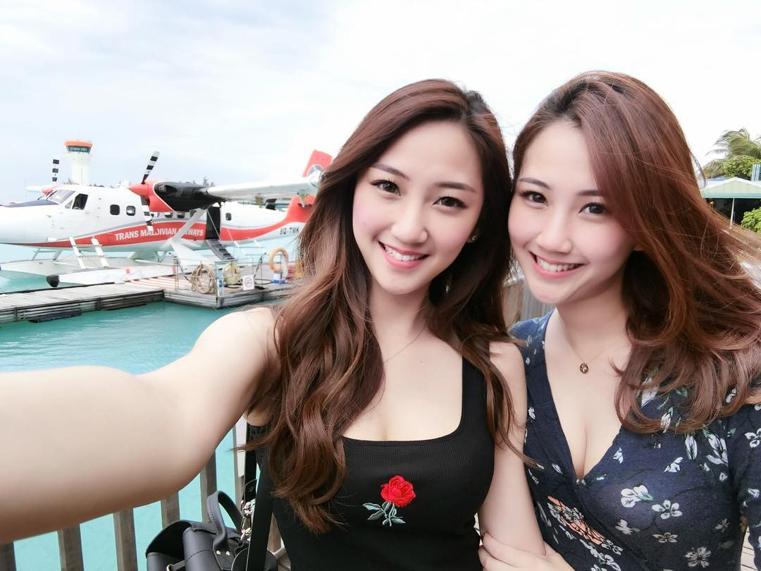 Qi Min Lan và Lan Qi Hui từng bị cơ trưởng MH370 tán tỉnh trên mạng xã hội.