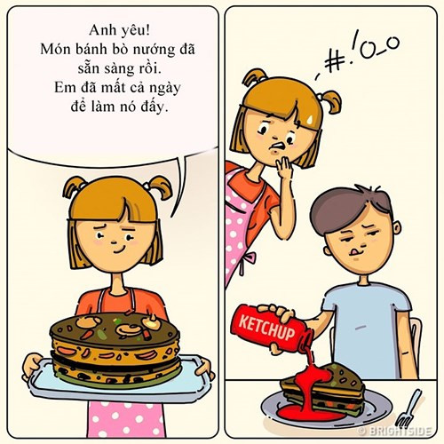 Món ăn mất công bạn làm cả ngày được sử dụng như một món ăn bình thường với sốt cà chua.