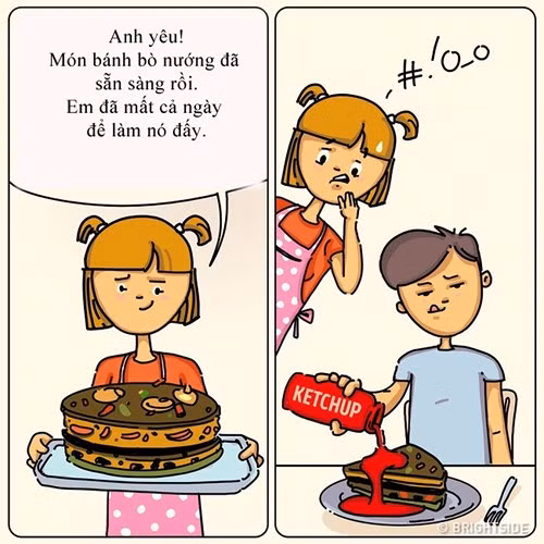 Món ăn mất công bạn làm cả ngày được sử dụng như một món ăn bình thường với sốt cà chua.