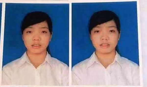 Chân dung em Lệ do gia đình cung cấp.