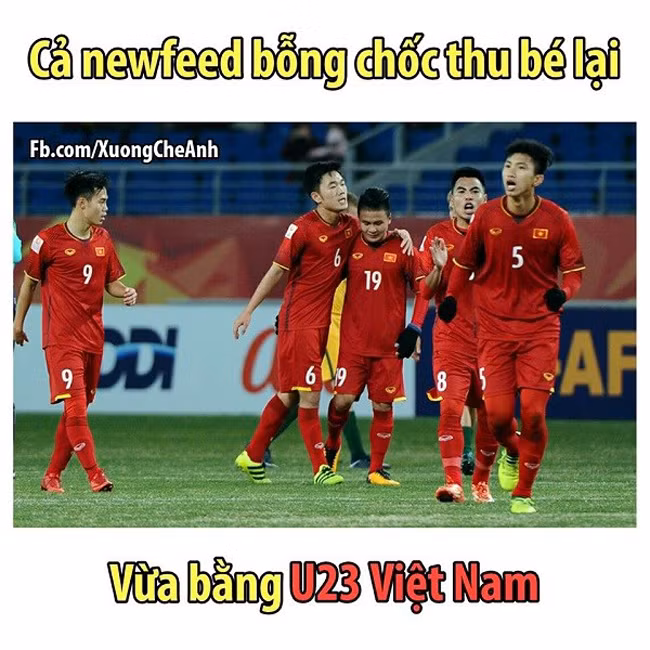 Cả động đồng mạng rạo rực với đội tuyển U23 Việt Nam.
