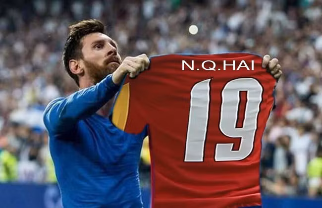Đến Messi cũng phát cuồng với Quang Hải.