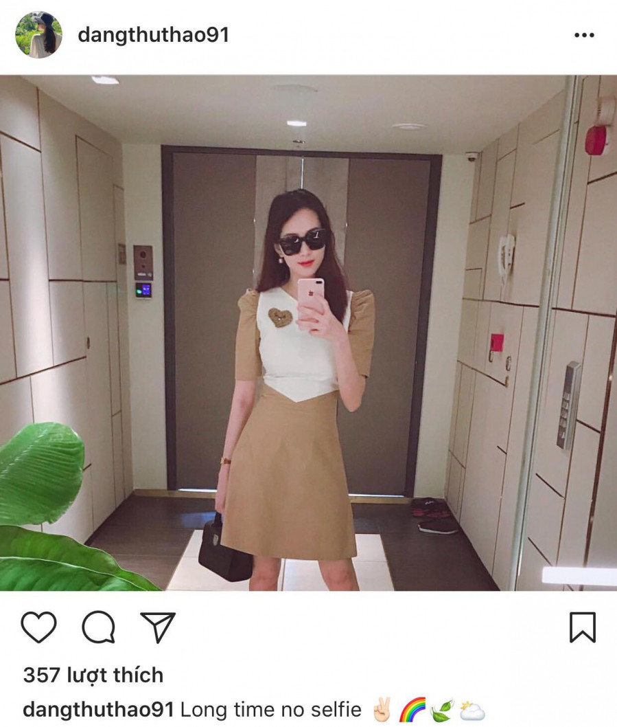 Hoa hậu Đặng Thu Thảo nhanh chóng lấy lại vóc dáng sau 1 tháng sinh con gái.