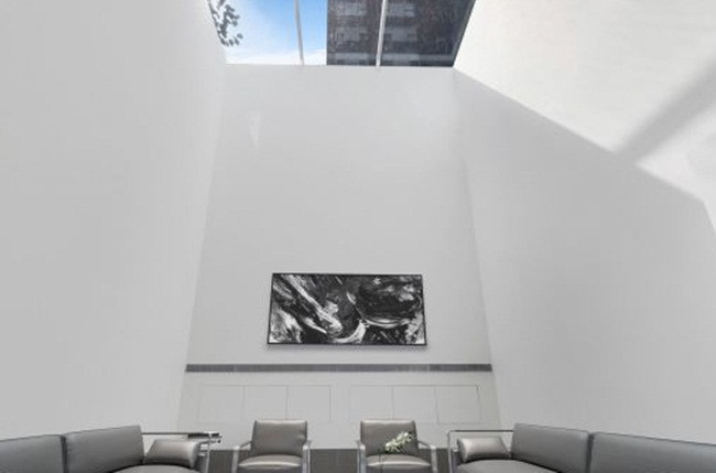 Hệ thống chiếu sáng Lutron kết hợp chất lượng ánh sáng trong nhà như ở bảo tàng để bảo vệ các tác phẩm nghệ thuật quý giá.