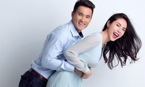 Thủy Tiên- Công Vinh được đánh giá là cặp đôi đẹp của làng giải trí.
