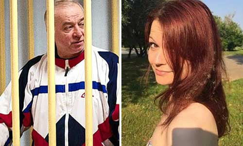 Yulia Skripal (phải) đã gọi vài cuộc điện thoại cho người thân sau khi thoát khỏi tình trạng hôn mê sau vụ đầu độc ở Anh ngày 4.3