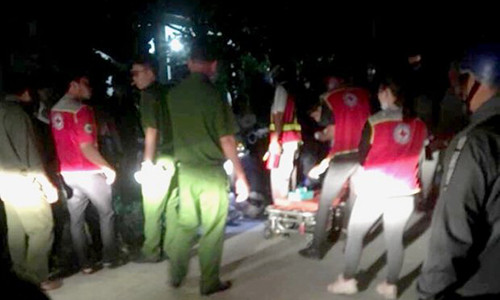 Hiện trường vụ việc. Ảnh: Tây Ninh Online.