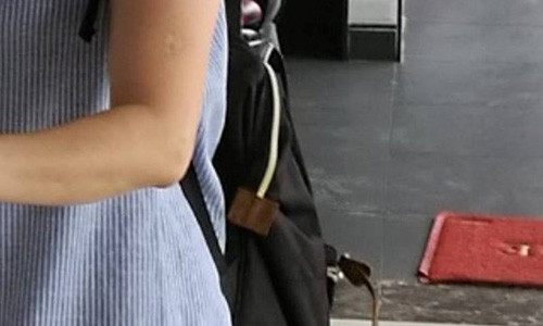 Chiếc ba lô mà bà Jin Zi trình báo bà đã mang đến sân bay Vinh rồi để quên.