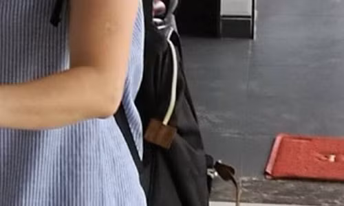 Chiếc ba lô mà bà Jin Zi trình báo bà đã mang đến sân bay Vinh rồi để quên.