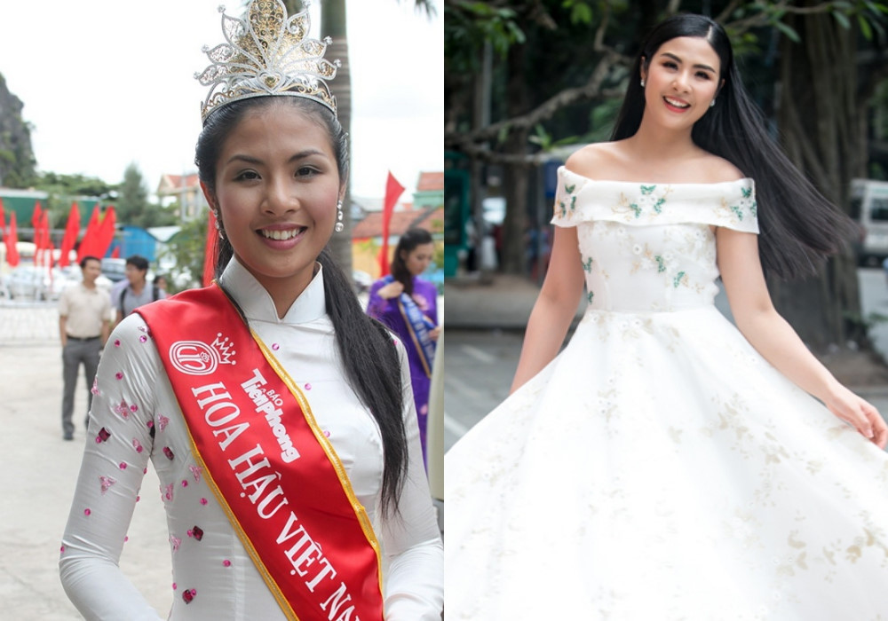 Năm 2010, Đặng Thị Ngọc Hân lên ngôi Hoa hậu Việt Nam và vấp phải nhiều tranh cãi về nhan sắc không nổi bật. Kết thúc cuộc thi, người đẹp nỗ lực xây dựng hình ảnh và thử sức ở nhiều vai trò: MC, nhà thiết kế thời trang... Nhan sắc của Ngọc Hân dần nổi bật và xinh đẹp hơn 8 năm trước. Bên cạnh đó, cô thường xuyên đồng hành, đưa ra những lời khuyên bổ ích trong công việc, cuộc sống cho các thế hệ đàn em sau này.