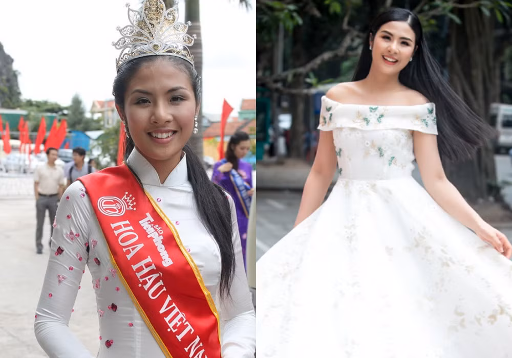 Năm 2010, Đặng Thị Ngọc Hân lên ngôi Hoa hậu Việt Nam và vấp phải nhiều tranh cãi về nhan sắc không nổi bật. Kết thúc cuộc thi, người đẹp nỗ lực xây dựng hình ảnh và thử sức ở nhiều vai trò: MC, nhà thiết kế thời trang... Nhan sắc của Ngọc Hân dần nổi bật và xinh đẹp hơn 8 năm trước. Bên cạnh đó, cô thường xuyên đồng hành, đưa ra những lời khuyên bổ ích trong công việc, cuộc sống cho các thế hệ đàn em sau này.