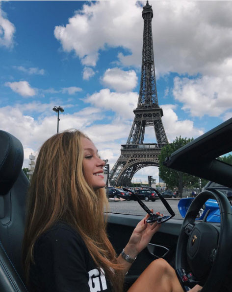 Lượn lờ khắp Paris cả ngày.