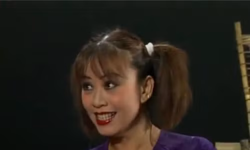 Minh Phượng trong một vai diễn khi còn ở Việt Nam.