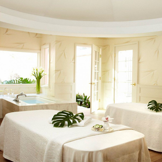 Spa thiết kế mở của khách sạn.