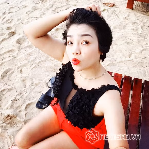 Nữ ca sĩ xinh đẹp và trẻ trung ở tuổi 35.