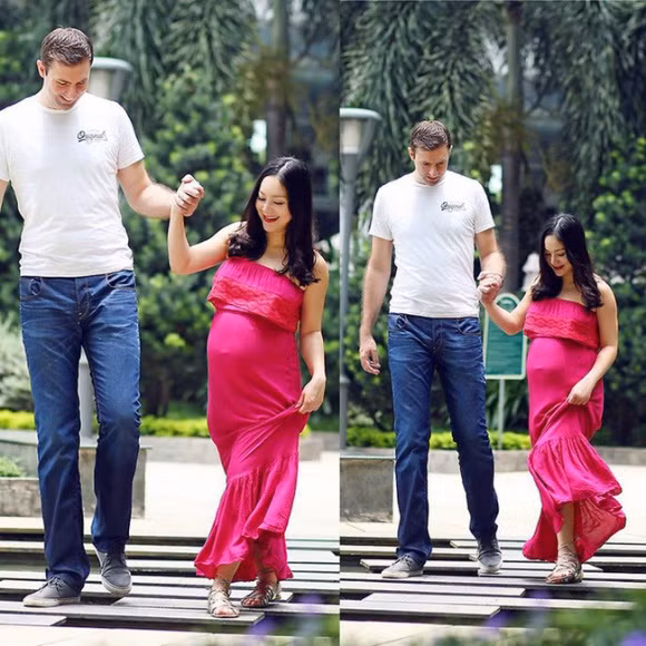  Lan Phương và chồng Tây - David Duffy gặp gỡ tình cờ trong thời gian quay phim "Cả một đời ân oán" tại Hà Nội. 3 ngày sau lần gặp đầu tiên, Lan Phương và David chính thức hẹn hò. 6 tháng sau đó, David cầu hôn bạn gái. Họ đăng ký kết hôn vài ngày trước khi Lan Phương sinh con gái - Lina Linh Duffy.