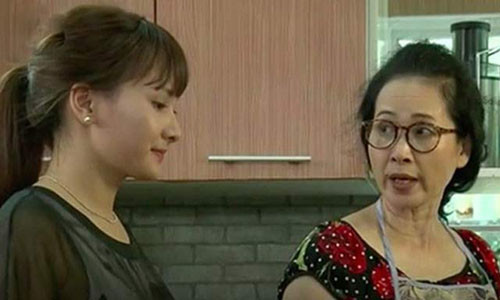 Ảnh minh họa một cảnh trong phim "Sống chung với mẹ chồng".