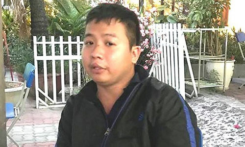 Anh Trần Đức Tài. Ảnh: D.C