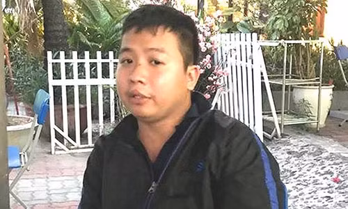 Anh Trần Đức Tài. Ảnh: D.C