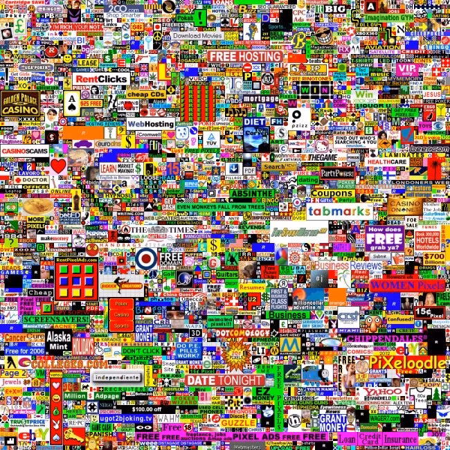 Bán điểm ảnh trên trang web, kiếm 23 tỷ đồng Một học sinh dí dỏm tên là Alex Tew, người Anh kiếm tiền bằng cách tạo ra một trang web nơi mỗi điểm ảnh (pixel) được bán với 1 đô la. Đơn đặt hàng tối thiểu là 100 pixel và bất kỳ ai mua nó cũng có thể đặt quảng cáo trên đó và có liên kết đến trang web của họ. Alex cuối cùng đã kiếm được một triệu đô la (23 tỷ đồng) trong vòng chưa đầy sáu tháng và trở nên nổi tiếng thế giới về ý tưởng kinh doanh có một không hai này.