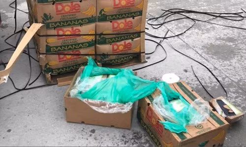 Nha tu My duoc tang thung chuoi chua cocaine tri gia 18 trieu USD