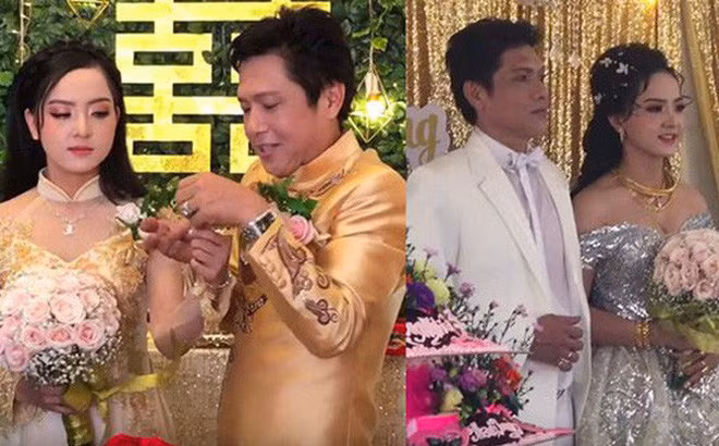 Sau khi hình ảnh và clip livestream của đám cưới được chia sẻ trên mạng xã hội, nhiều khán giả tò mò về thân thế bà xã kém nghệ sỹ cải lương nổi tiếng hơn 2 giáp tuổi.