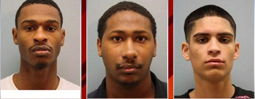 Ba nghi phạm bị bắt giữ. Ảnh: click2houston