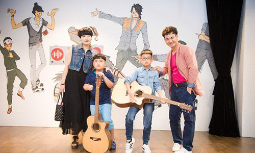 Gia đình hạnh phúc của danh hài Xuân Bắc.