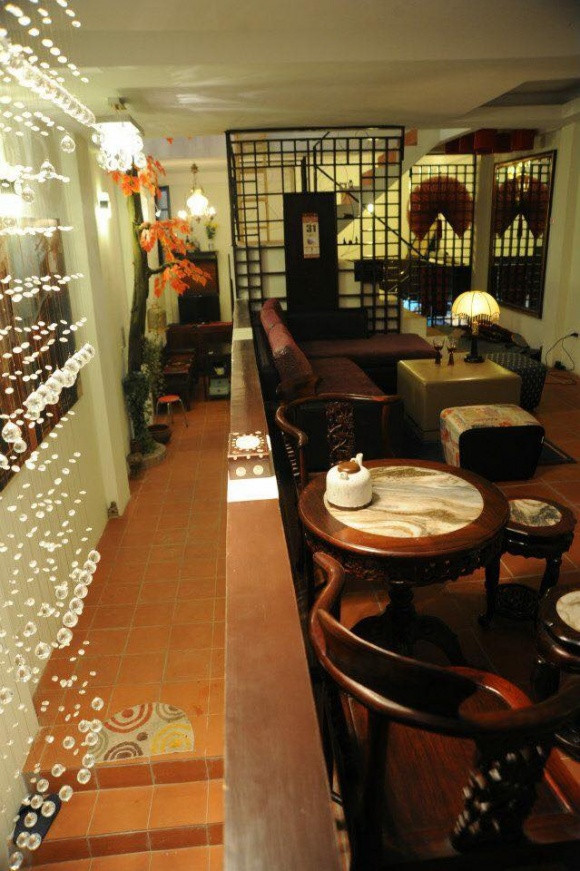 Không gian ngôi nhà của Ánh Tuyết đang được người nước ngoài thuê ở.