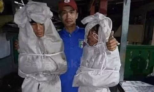 Gia ma doa dan lang, hai thanh nien nhan ket dang